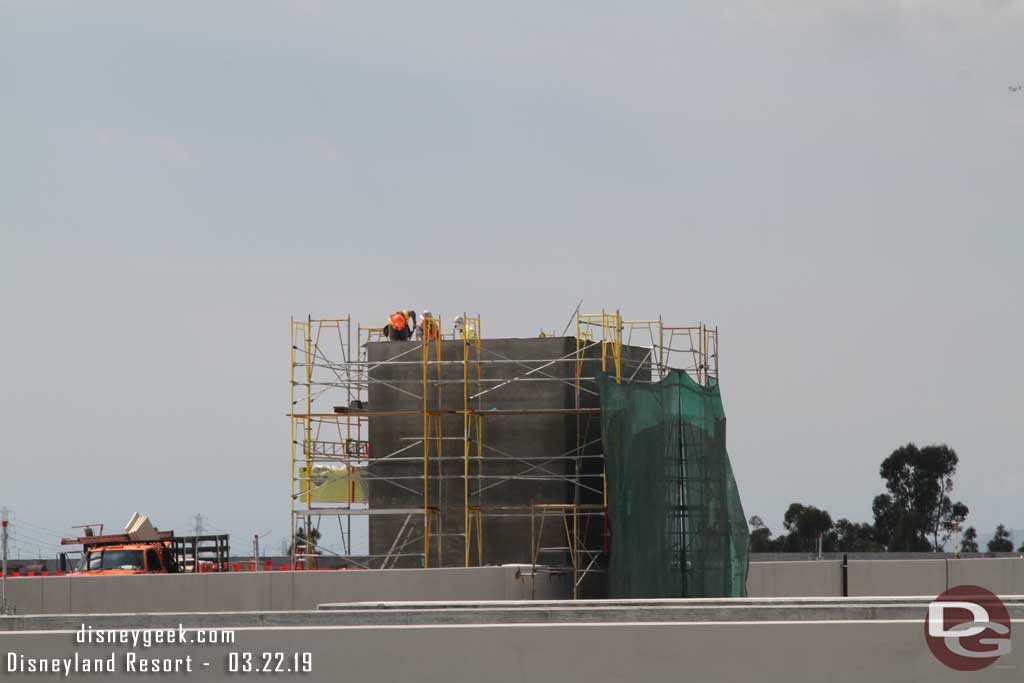 03.22.19 - The exterior on this roof structure is moving along.