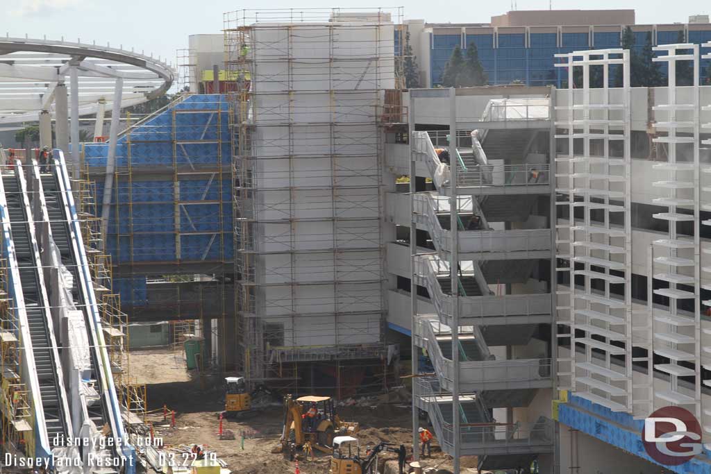 03.22.19 - Crews working on the stair wells.