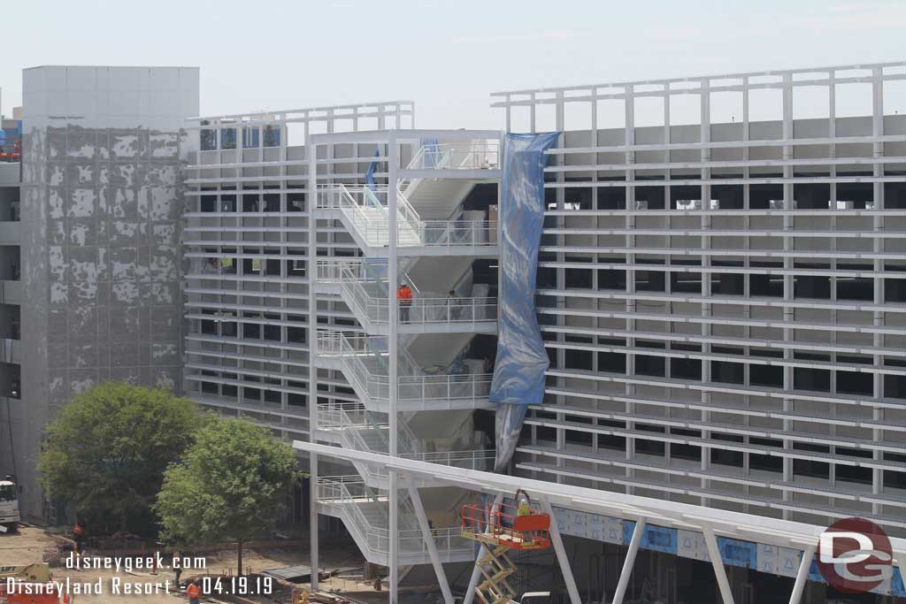 04.19.19 - The far stair case looks to be nearing completion.