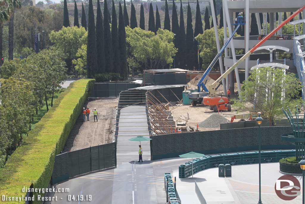 04.19.19 - A look down the new temp walkway.