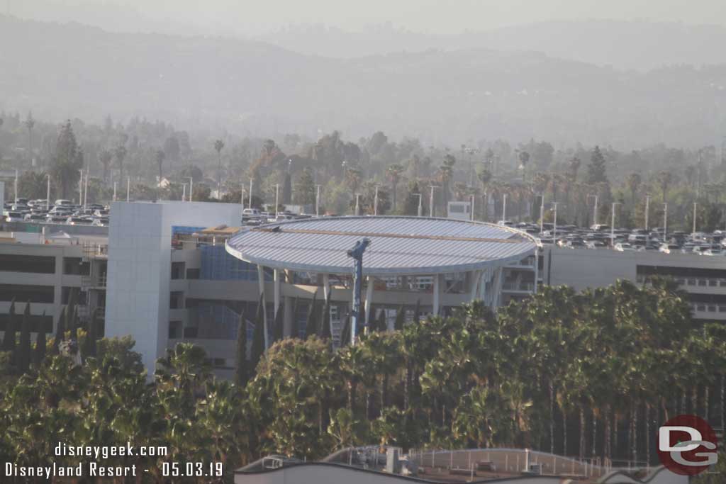 05.03.19 - From the Pixar Pal-A-Round the roof looks almost complete.