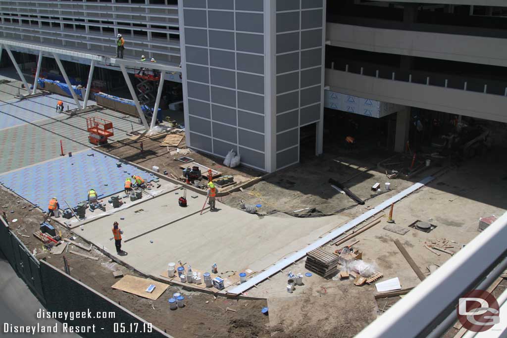 05.17.19 - Closer to the structure more paver preparations.