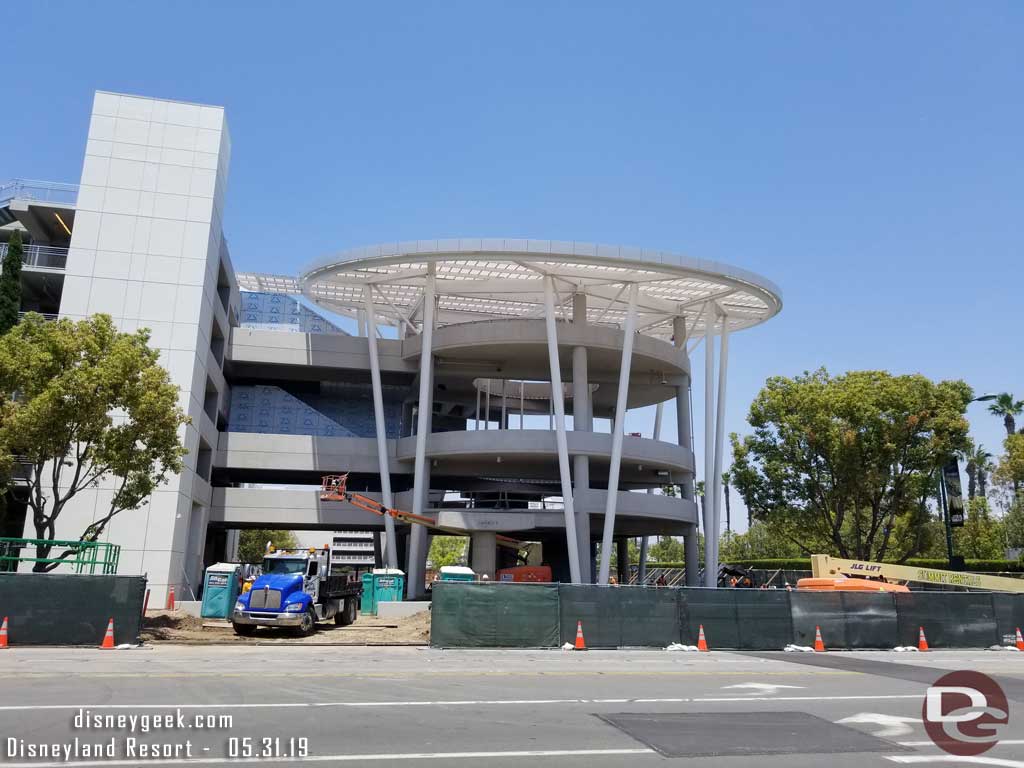 05.31.19 - Looking across the street at where the bridge will connect.