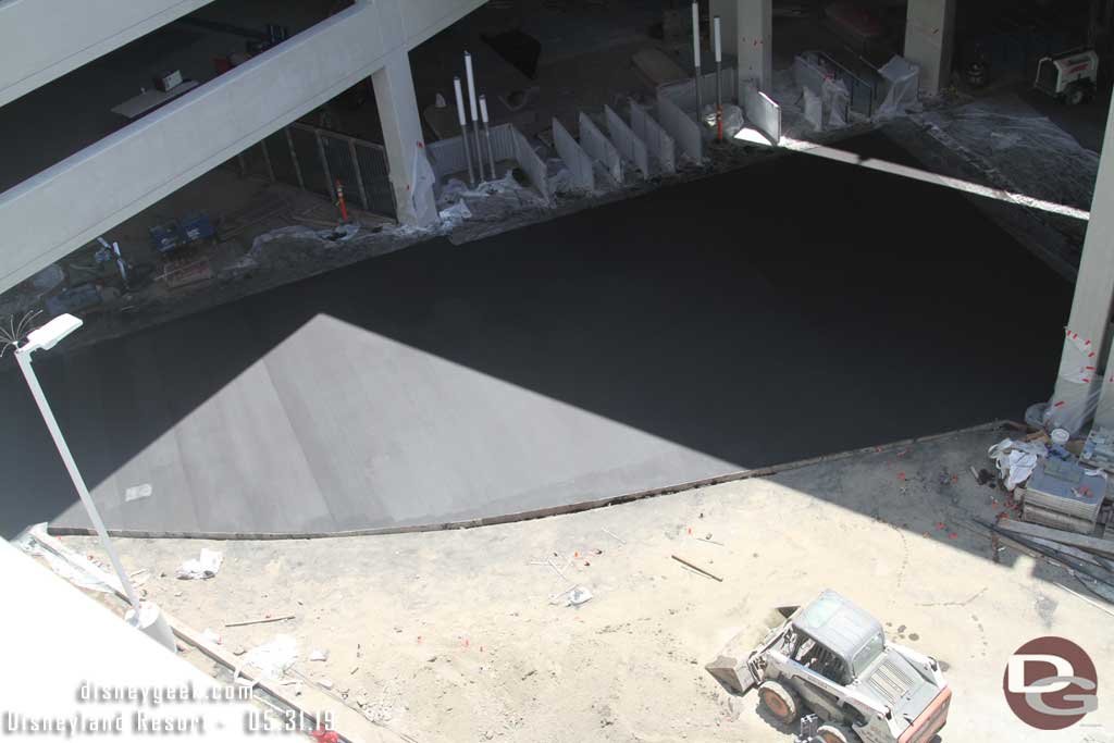 05.31.19 - A closer look at the new concrete.  this will be the tramway from the load zones.