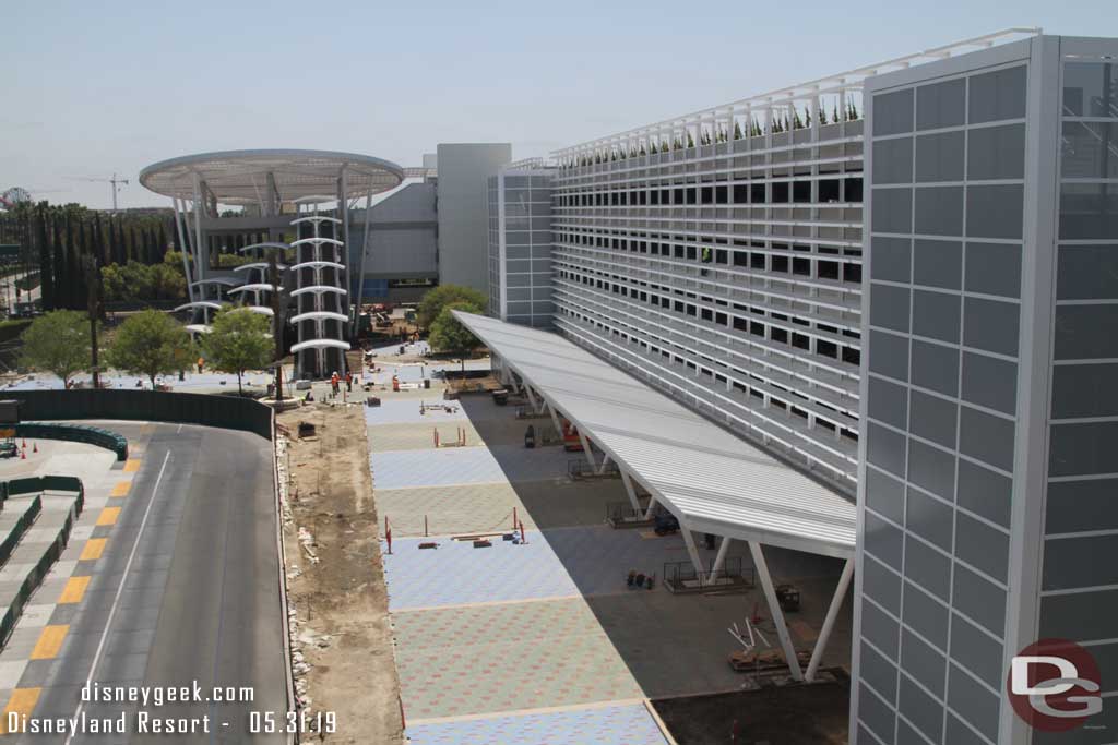 05.31.19 - The first sections of paver installation are complete.