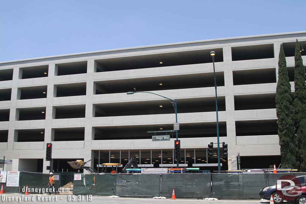 05.31.19 - The Magic Way entrance to the structure is taking shape.