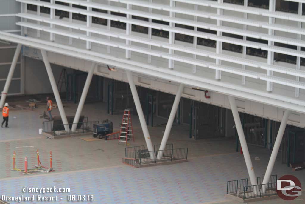 06.03.19 - Another view of the new fencing taking shape.