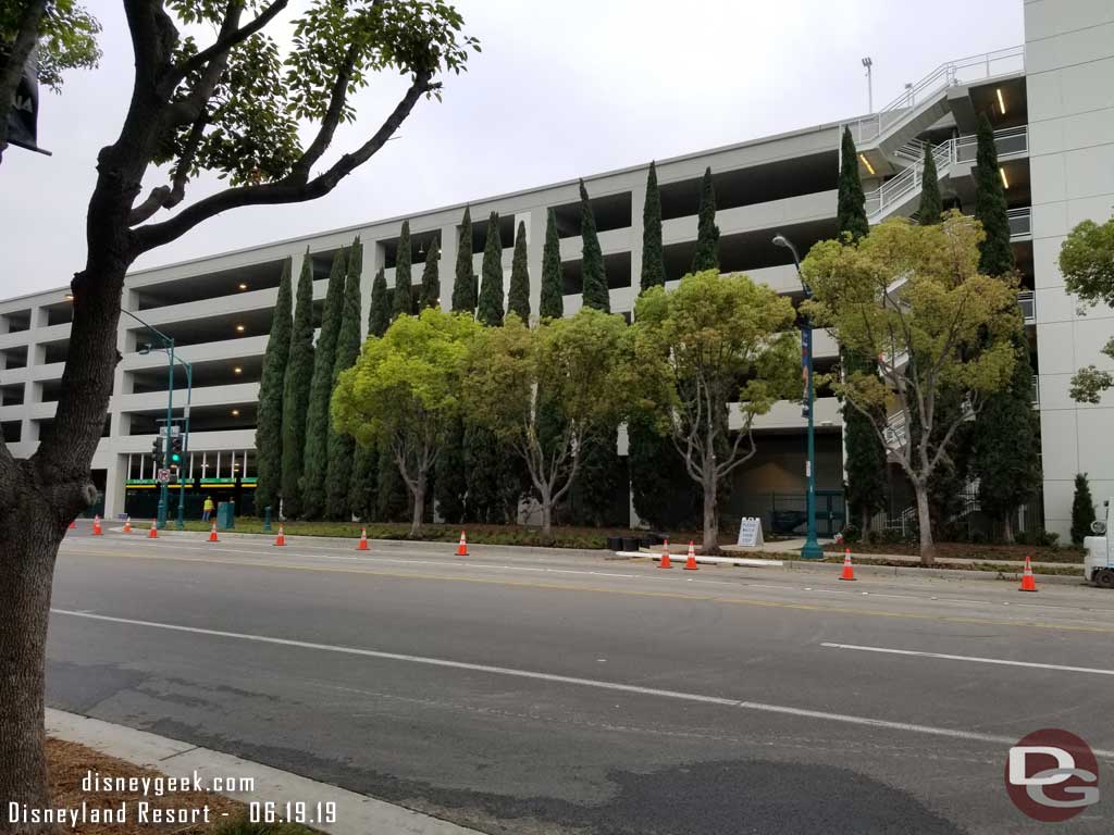 06.19.19 - A look at the landscaping and Pixar Pals Structure.