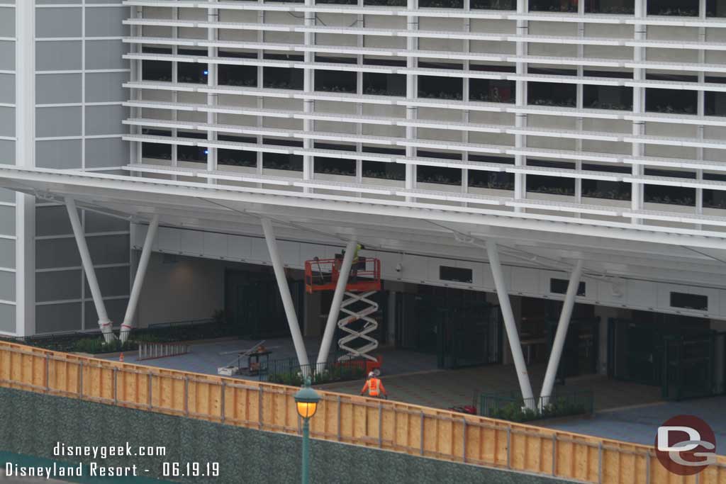 06.19.19 - Work continues on the signs.