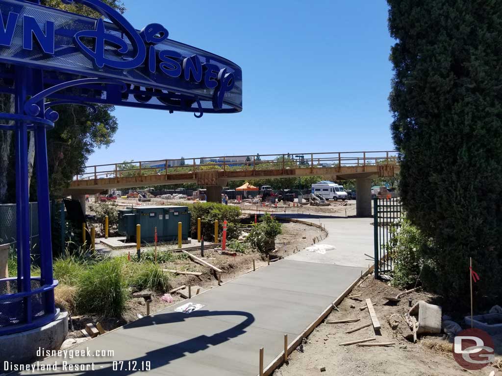 07.12.19 - Looks like there will be a walkway/entrance from near the intersection.