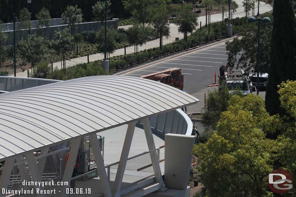 09.06.19 - Looks like somem railing work is still underway at the connection point.