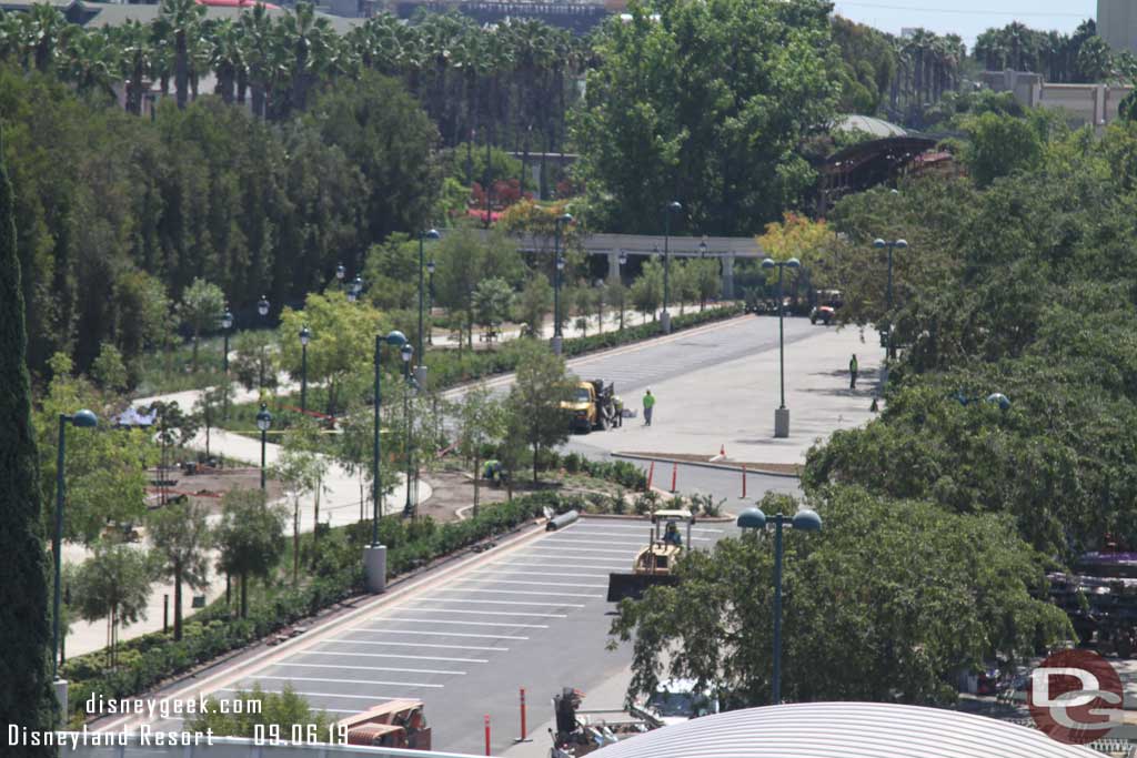 09.06.19 - A better view of the recely redone parking spaces.