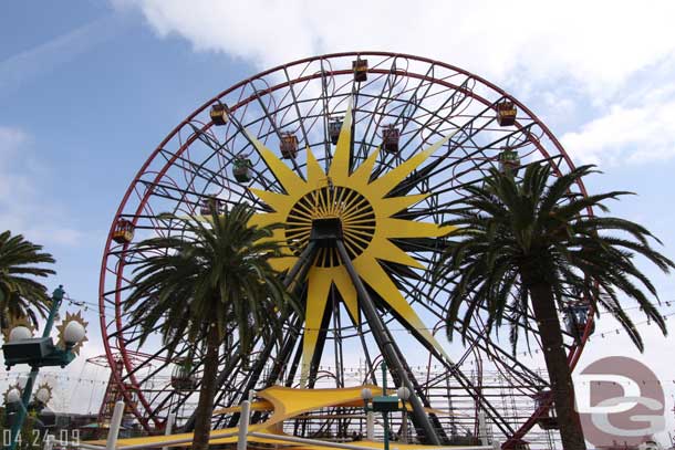 04.24.09 - The back side of the Fun Wheel