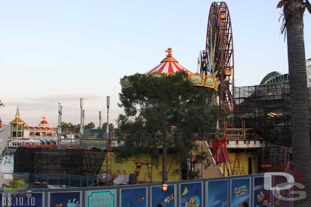 03.10.10 - From the SS Rustworthy.  There is now a tree directly in the way.  I liked how it appears to be topped off so you can just see the top of the swings.