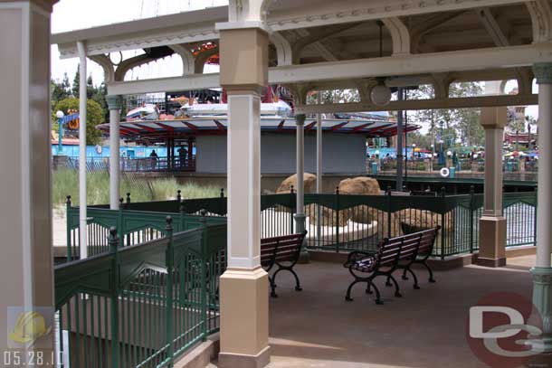 5.28.10 - A look at the great areas for relaxing under the swings.