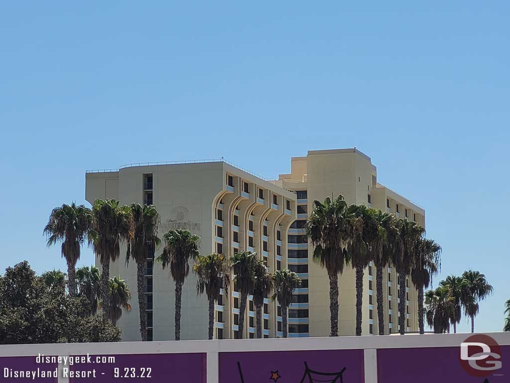 9.23.22 - Looks like the paneling along the roofline has been removed.