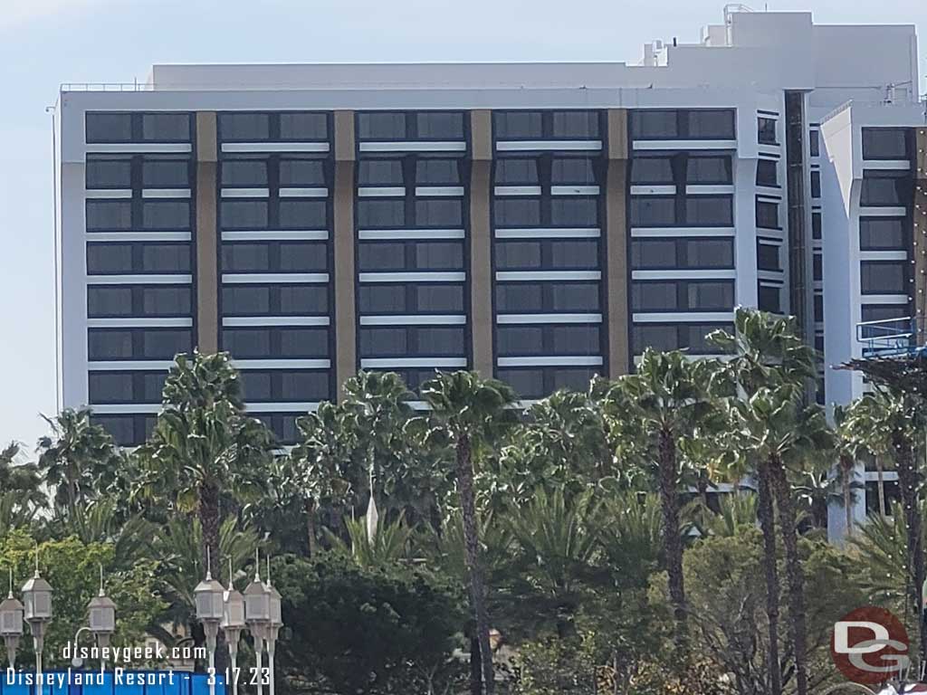 03.17.23 - From the Pixar Pier bridge, not a lot of visible progress this visit.