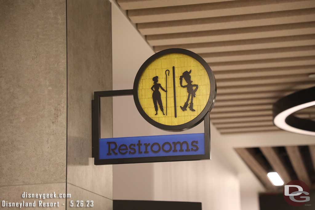 05.26.23 - Restroom signage