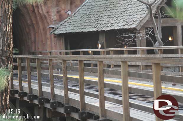 1.15.16 - The rail on the trestle has been removed