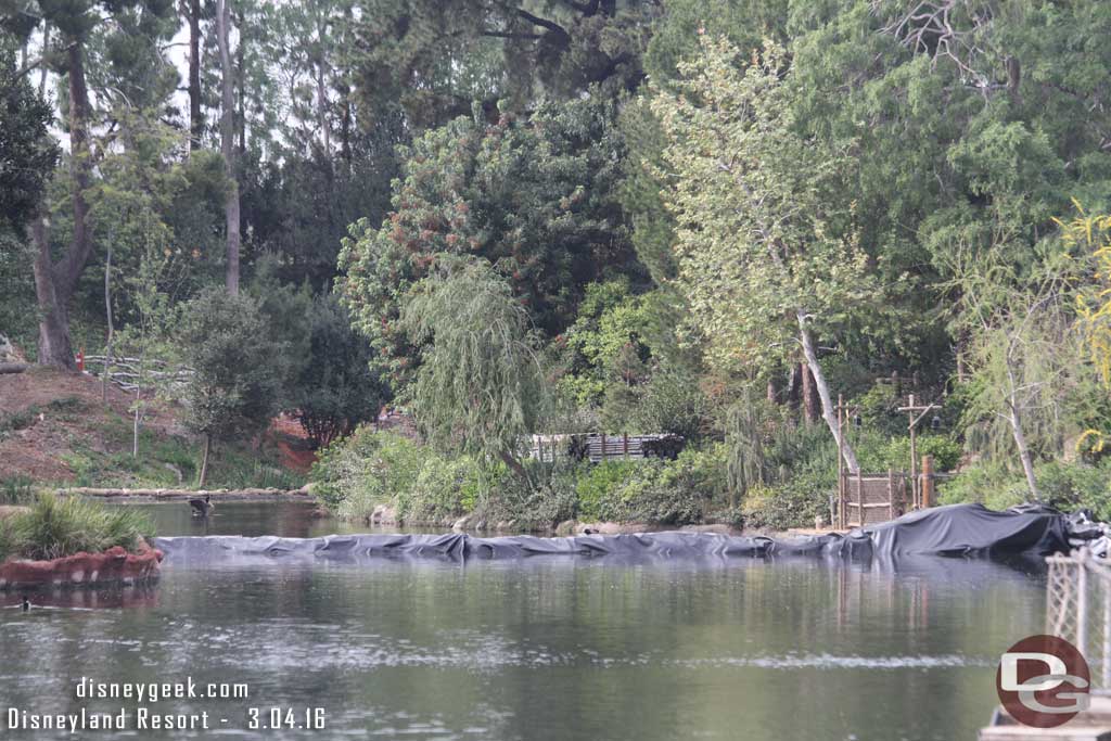 3.04.16 - The cofferdam nearest Splash Mountain (the West side)