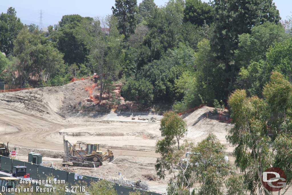 5.27.16 - Panning to the left they have started to rescuplt the land.