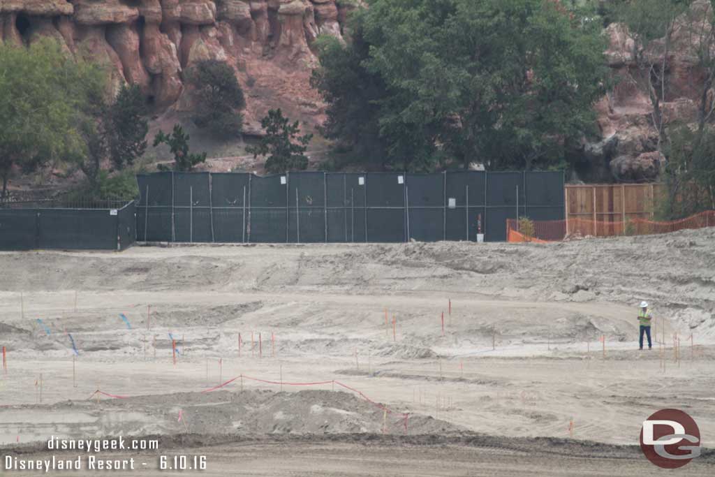 6.10.16 - A closer look back toward the middle of the site.  Notice all the markers now.