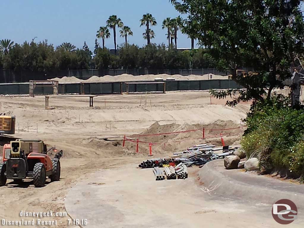 7.16.16 - A look across the site from right to left (east to west)