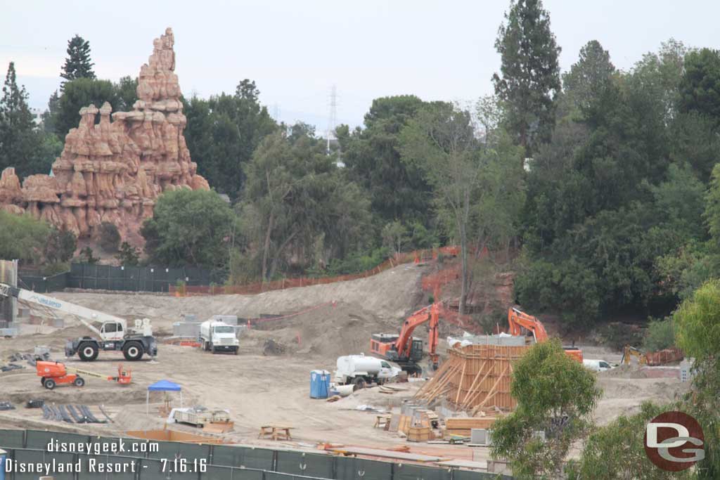 7.16.16 - The small structure still  has forms to the right in this picture