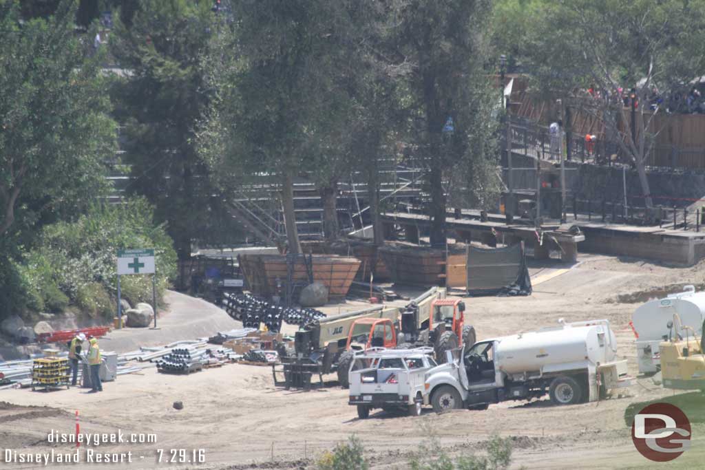 7.29.16 - Conduit waiting to be installed on the left