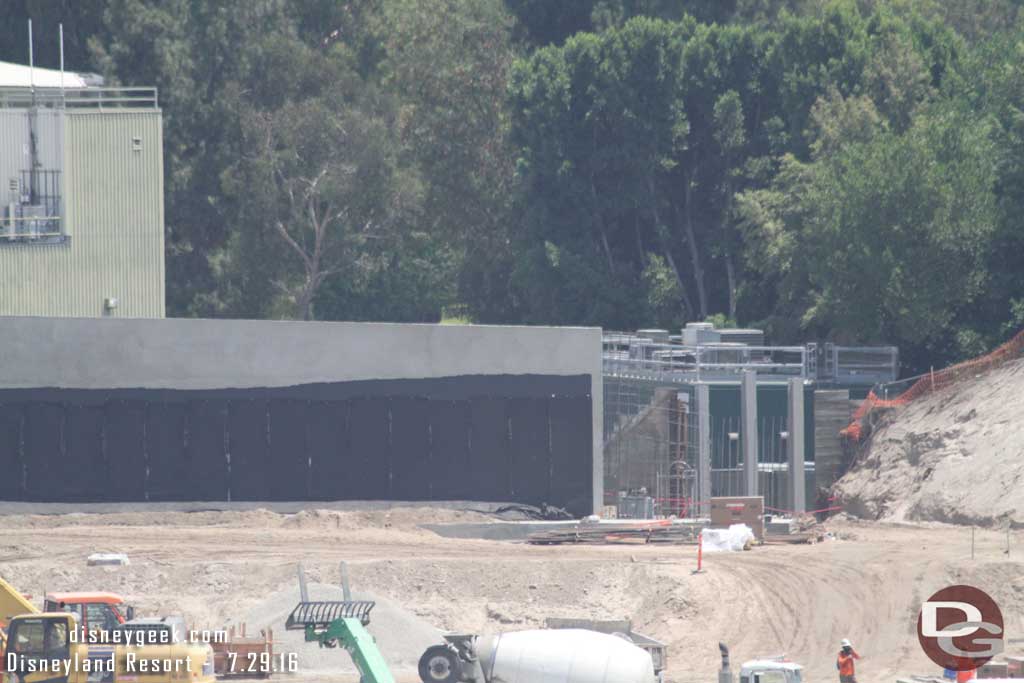 7.29.16 - Looks like another wall is taking shape beyond the new one.