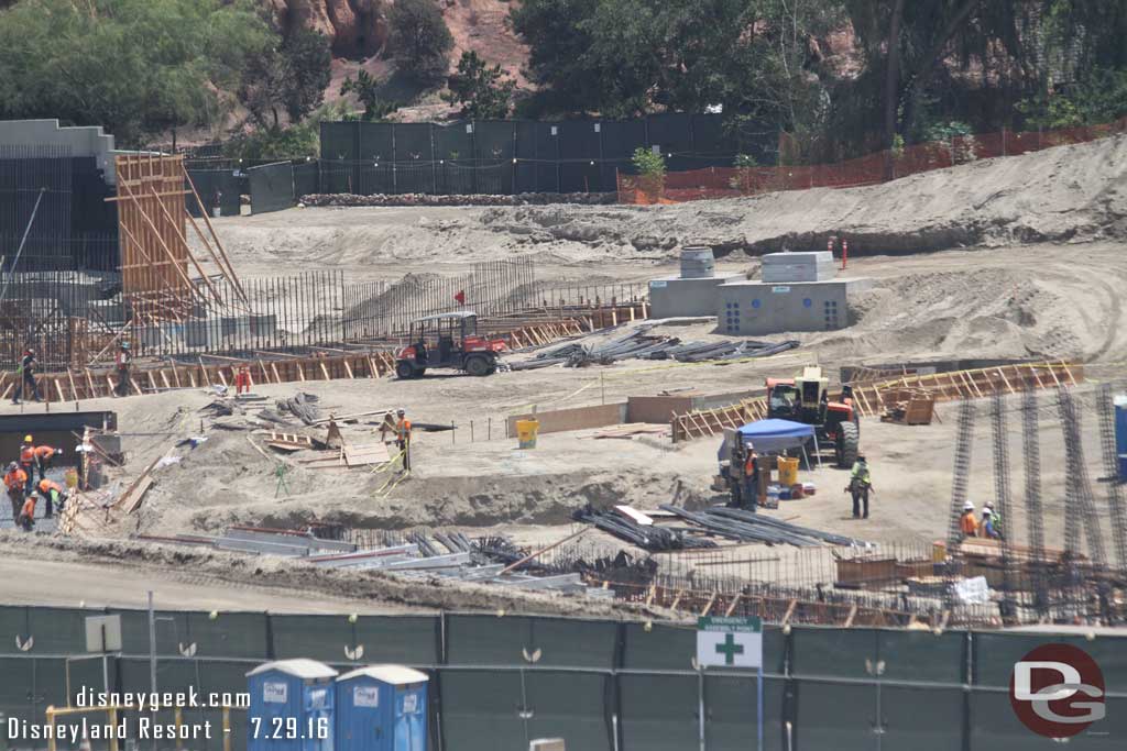 7.29.16 - Another foundation/footer going in.