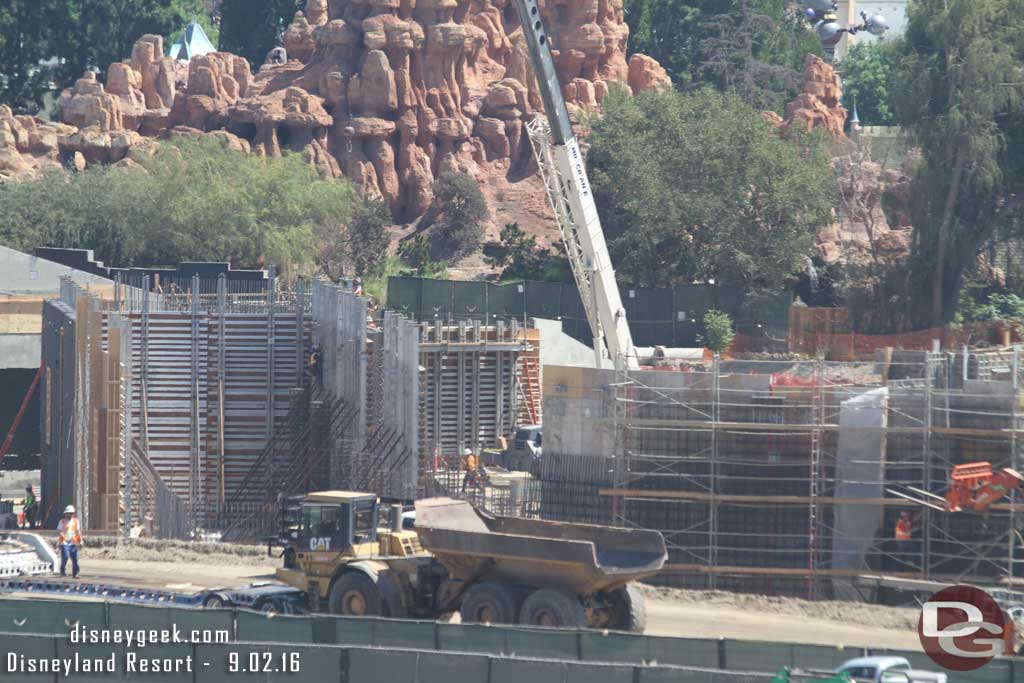 9.02.16 - Loading up a dump truck to remove from the site.