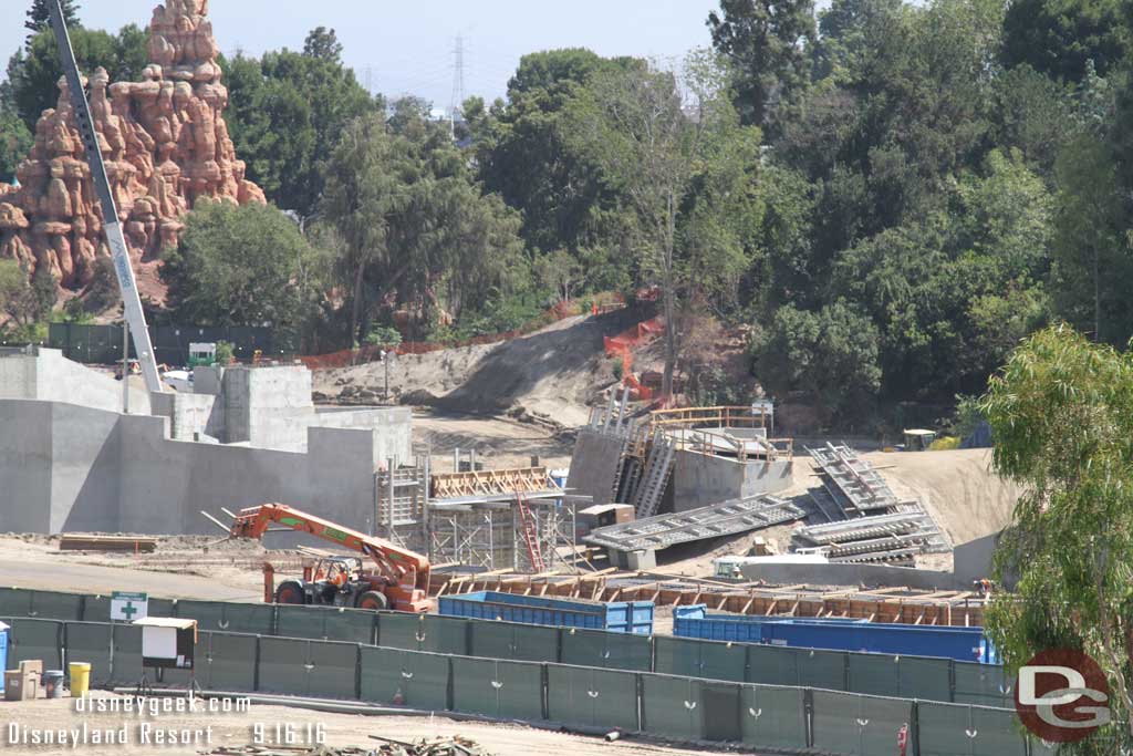 9.16.16 - More footers going in along the river path.