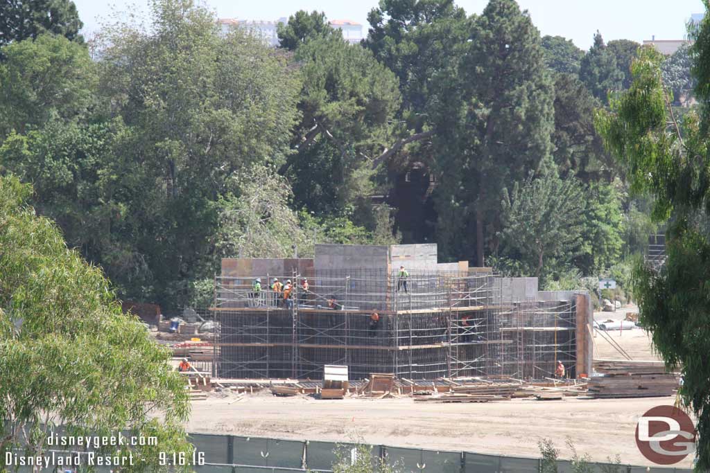 9.16.16 - A structure taking shape on the turn of the river.