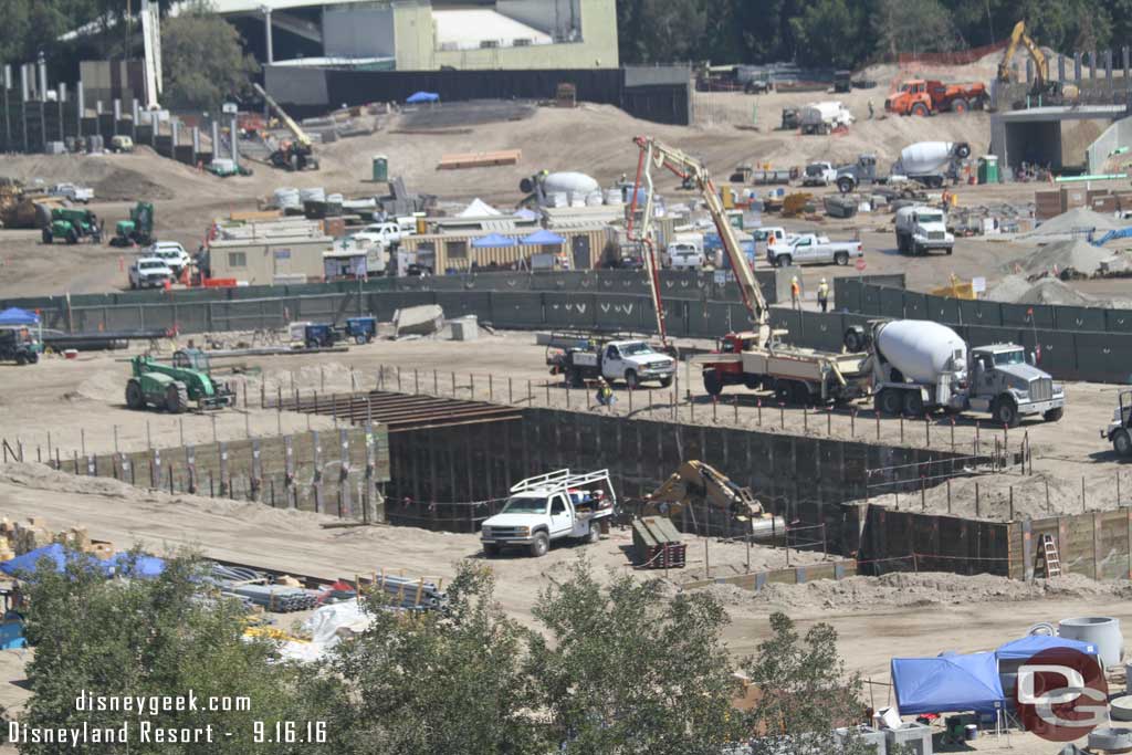 9.16.16 - Back to the put, notice the top of the shovel working inside to get an idea of depth.