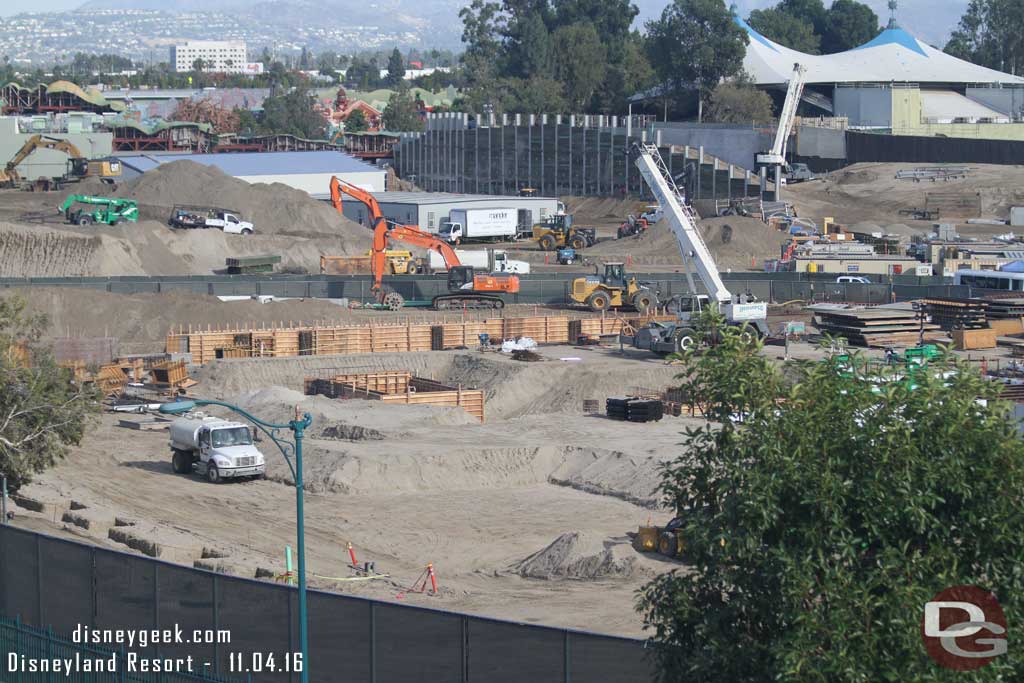 11.04.16 - Looks like foundation work in the near show building.