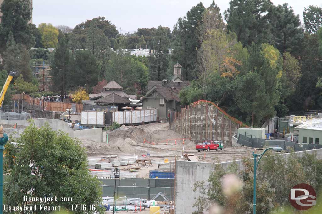 12.16.16 - On the far side the trees by the Hungry Bear seating have been removed 