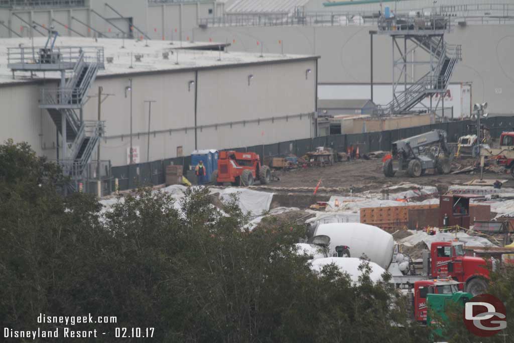 2.10.17 - Moving to the far left (north) side of the site looks like foundation work is underway for another building.