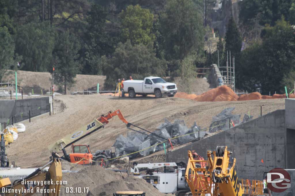 3.10.17 - Plenty of wire mesh waiting to be installed.  This is the foundation for the rock work.