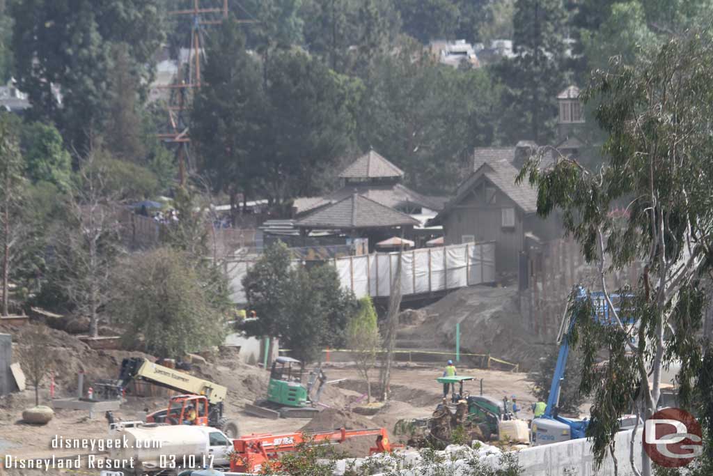 3.10.17 - More trees going in along what I assume will be the walkway.