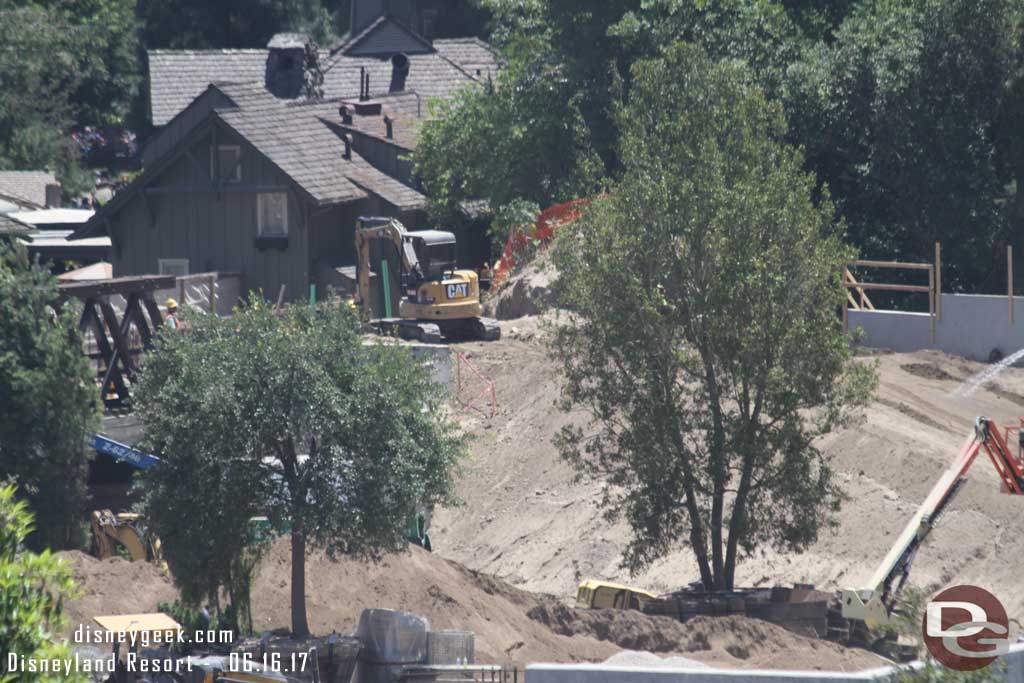 6.16.17 - A closer look toward Critter country.  Assuming those trees will go up on the new berm.
