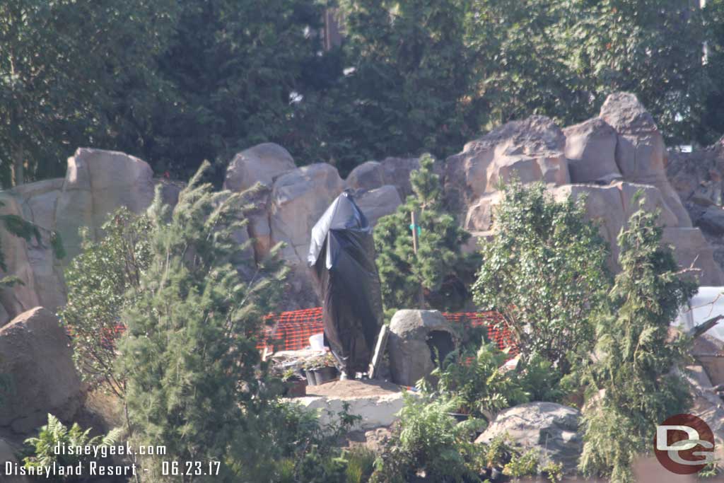 6.23.17 - A figure along the river on the new ridge.