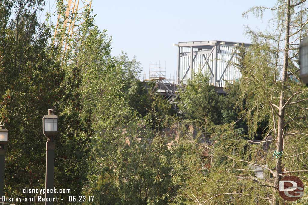 6.23.17 - The top of the Star Wars show building is visible too.