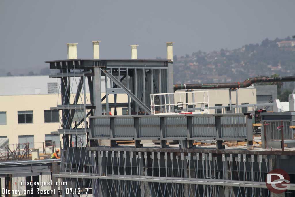 7.13.17 - A look a the roof of the Battle Escape building.