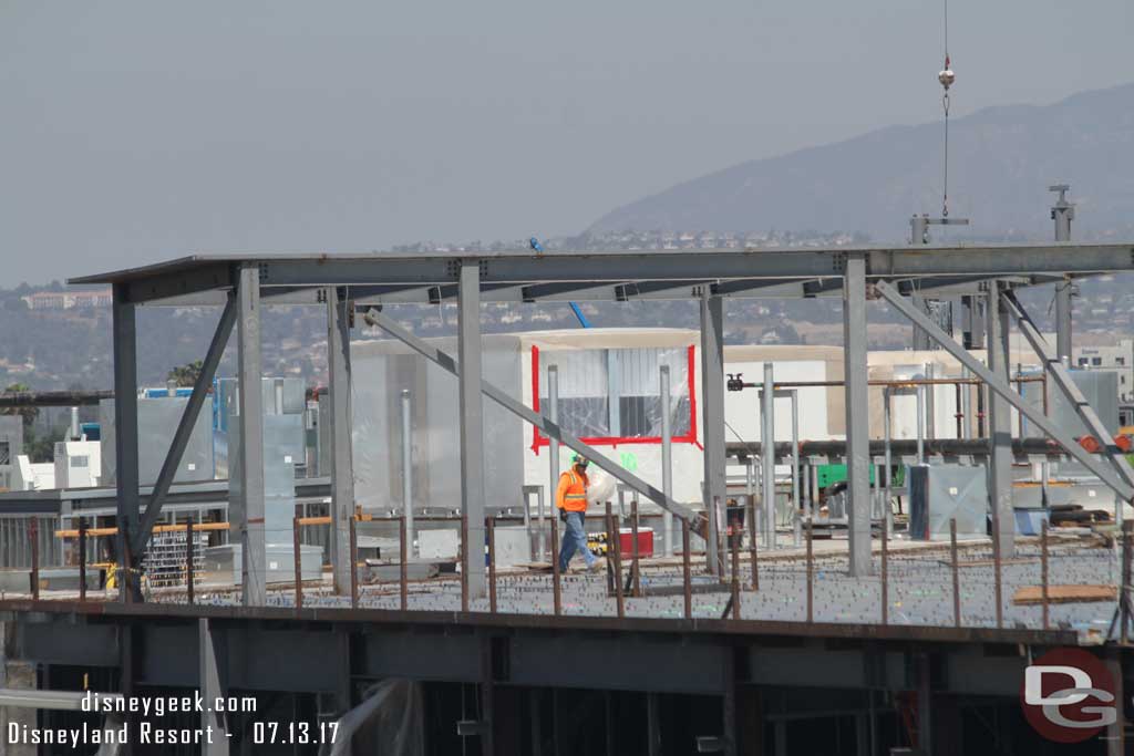 7.13.17 - HVAC equipment has been placed on the far side.