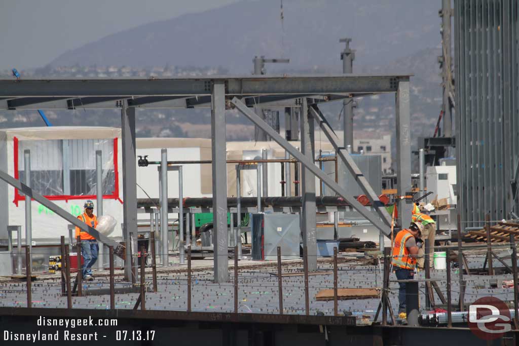 7.13.17 - The center section is preparing to have concrete poured.