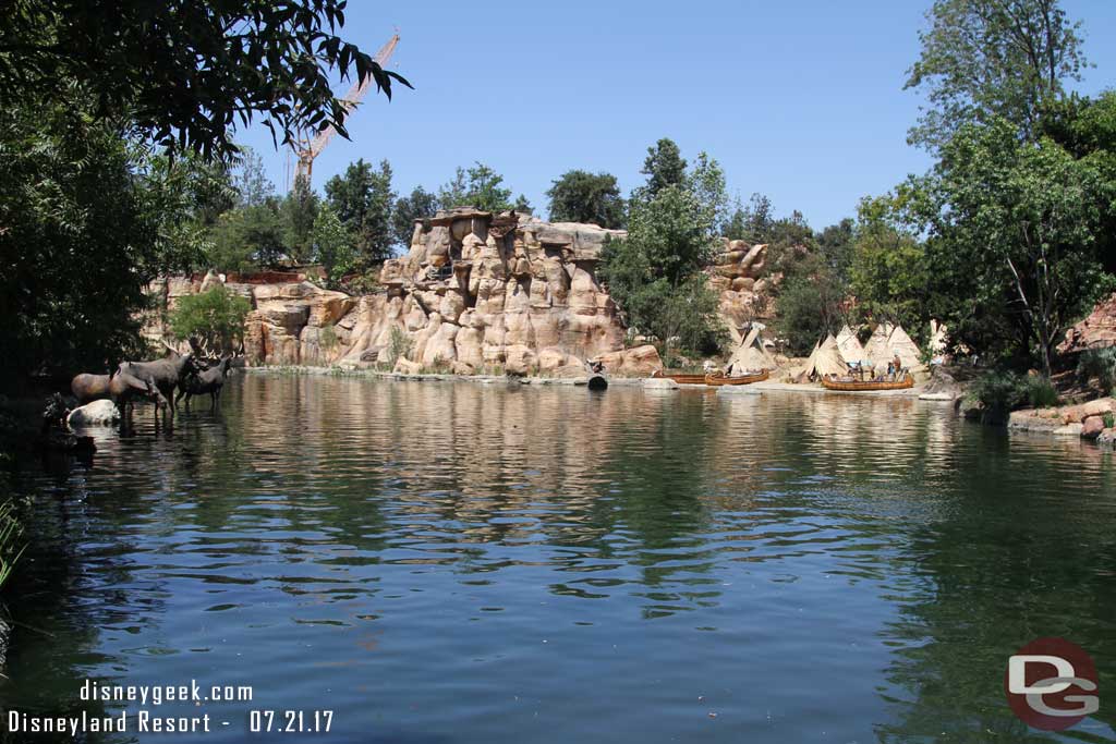 7.21.17 - The eastern side features more rocks and the Indian Village.