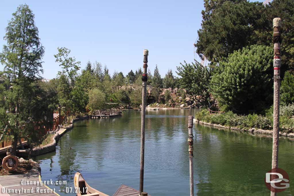 7.21.17 - Looking up river from Critter Country.