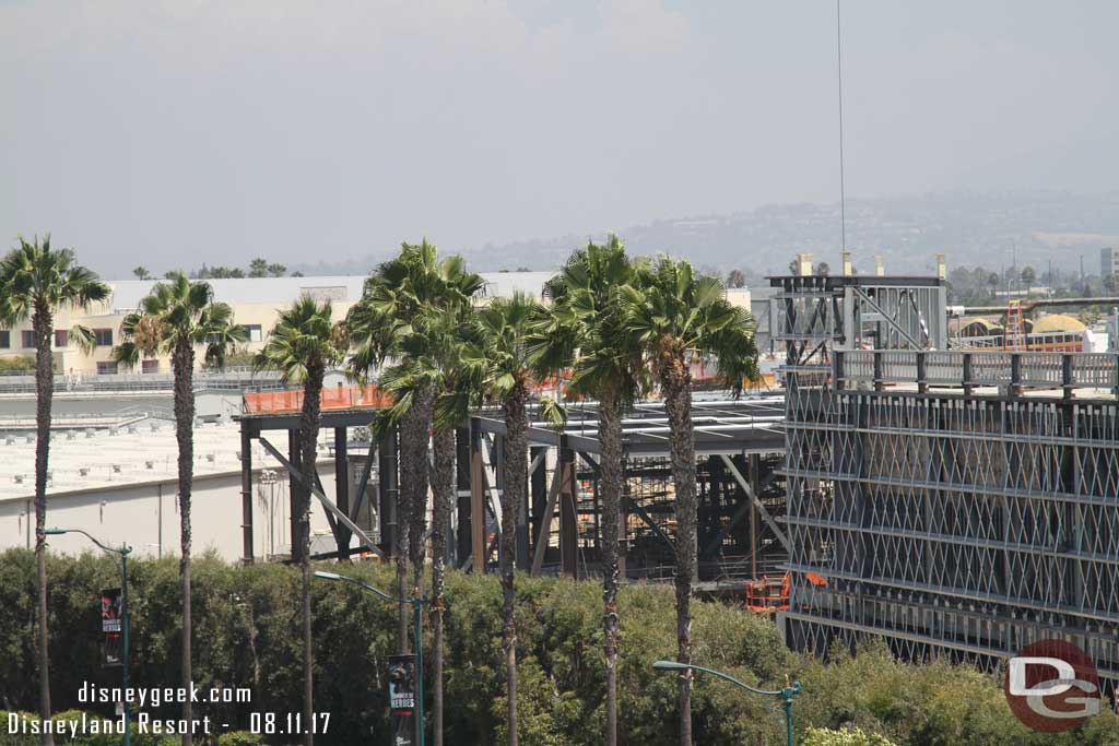 8.11.17 - In the distance the Millennium Falcon attraction building.