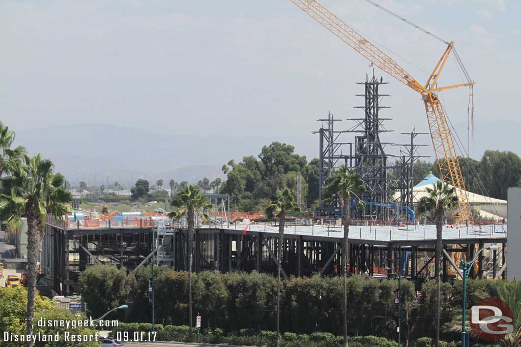 9.01.17 - The Millennium Falcon show building.